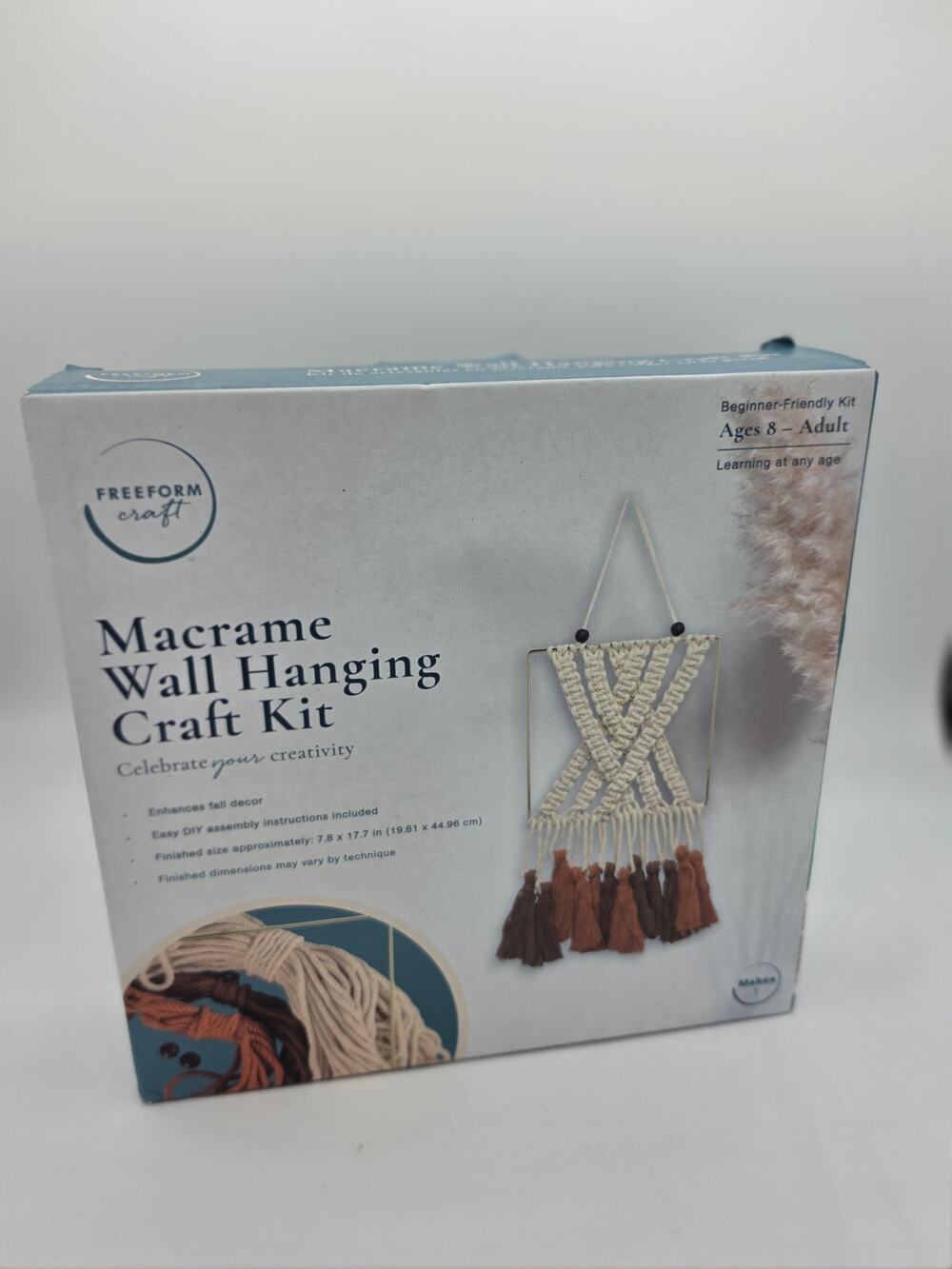 Freeform Craft Macrame Wall Hanging Kit Beginner DIY Art Craft Activity Age 8+